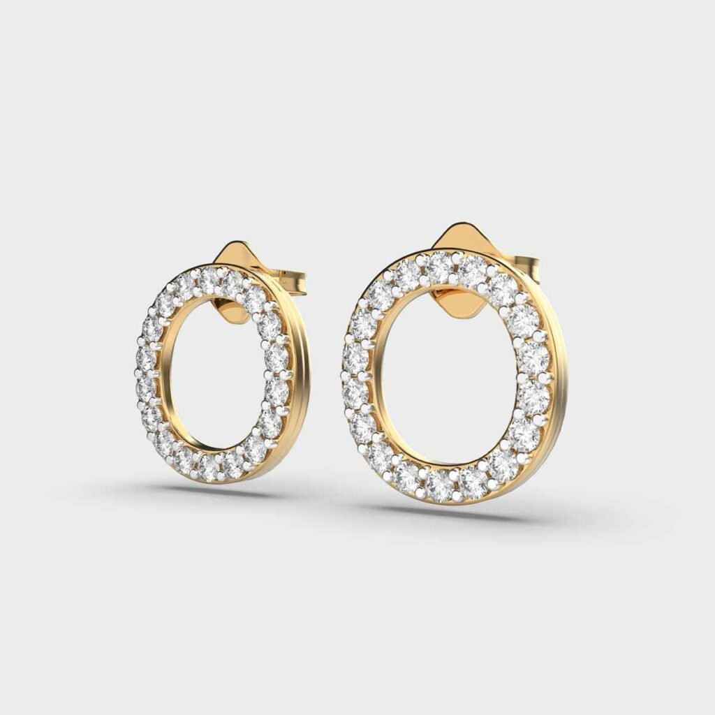 Opulent Oval Diamond Studs - Image 2