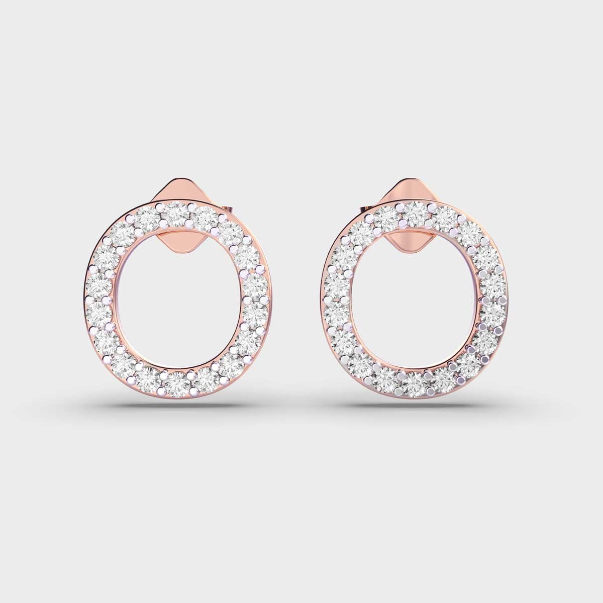 Opulent Oval Diamond Studs - Image 5