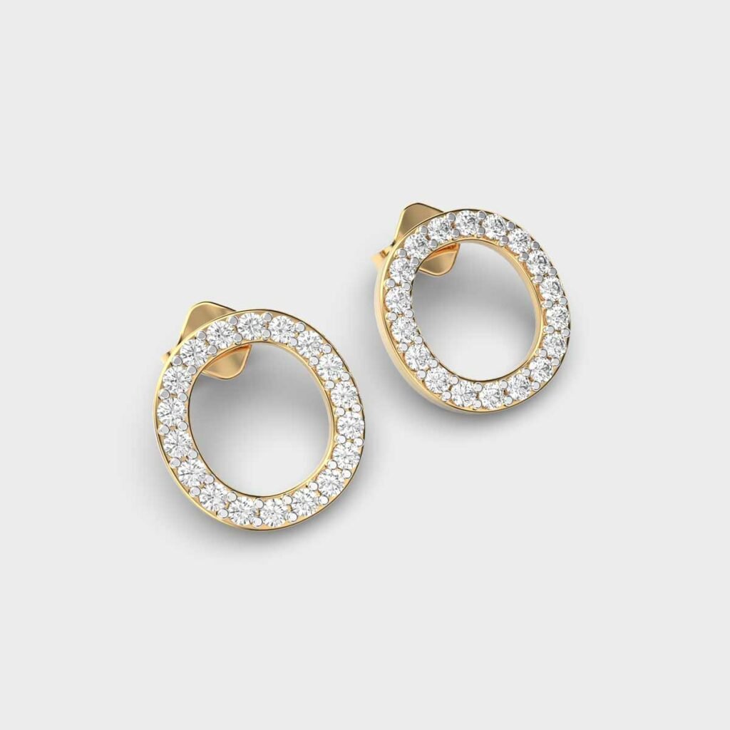 Opulent Oval Diamond Studs - Image 3