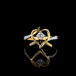 Celeste Heart Diamond Ring
