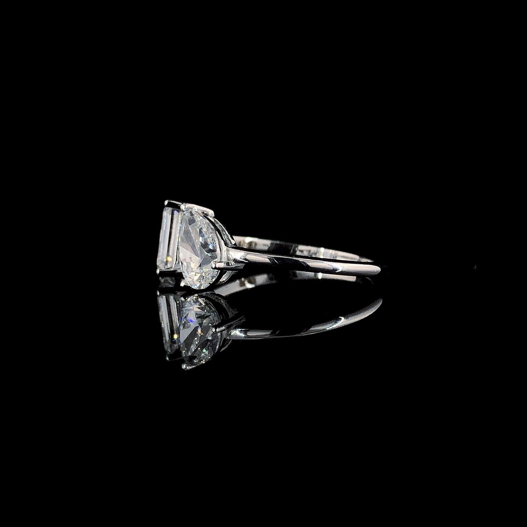 Gemini Dual-Cut Diamond Ring - Image 2