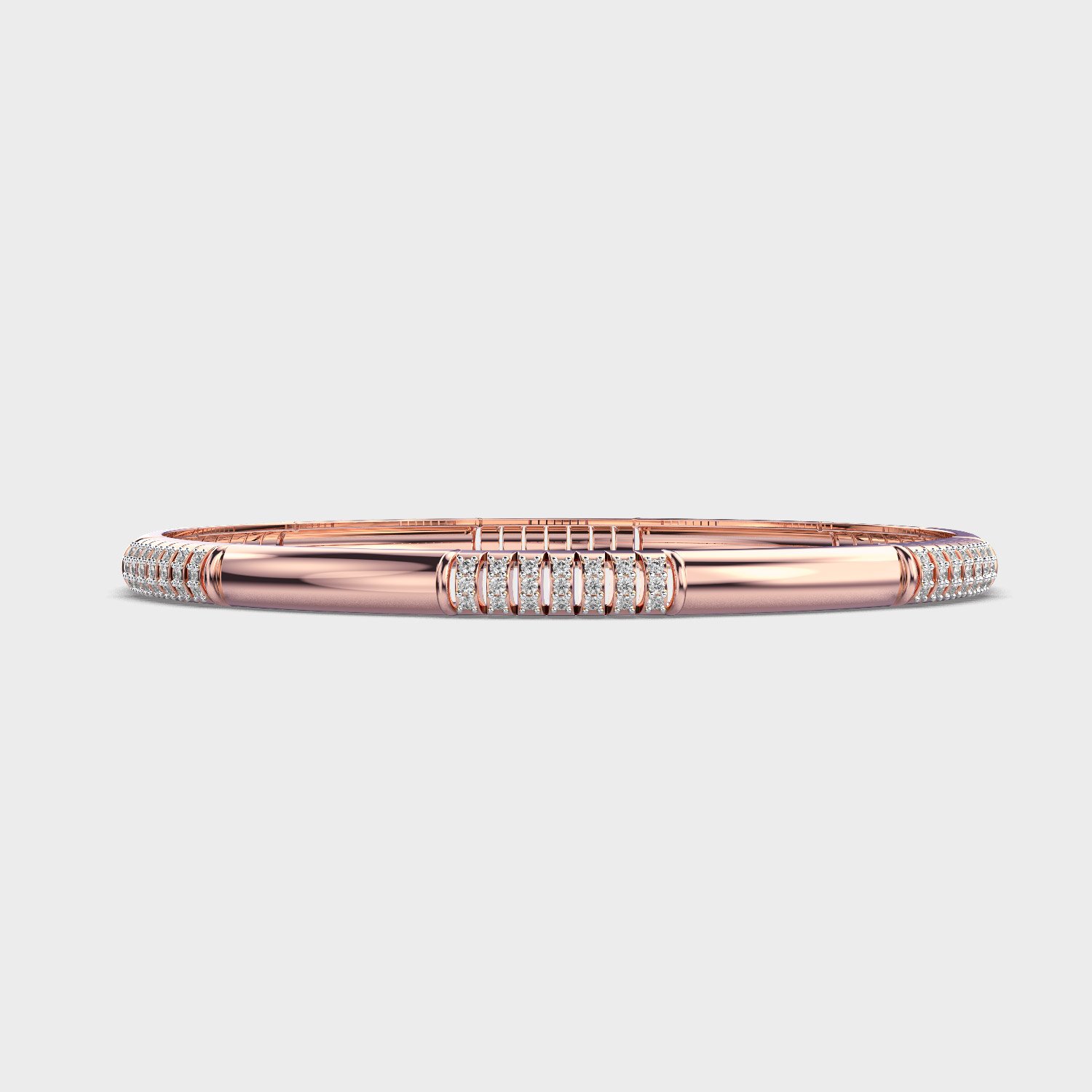 Regal Line Diamond Bangle - Image 6