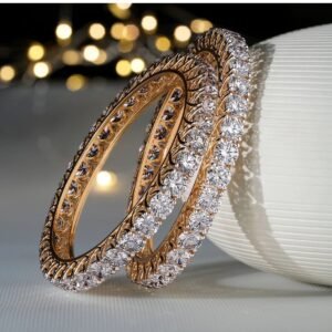 Eterna Luxe Diamond Bangles