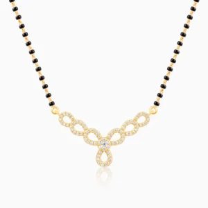 Golden Enamoured in Love Mangalsutra