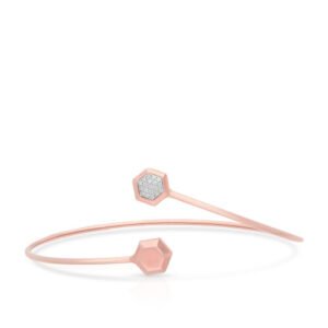 HexaCharm Open Cuff Bracelet