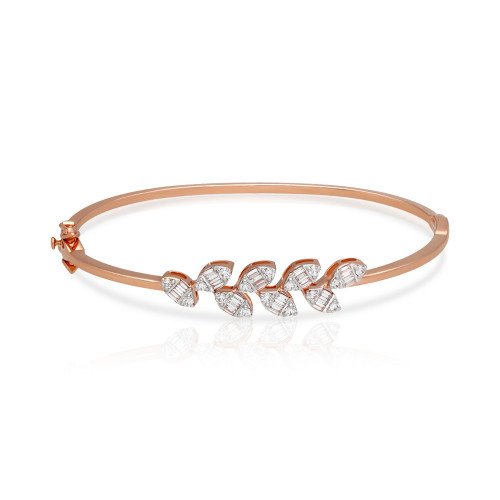 Petal Whisper Diamond Bangle
