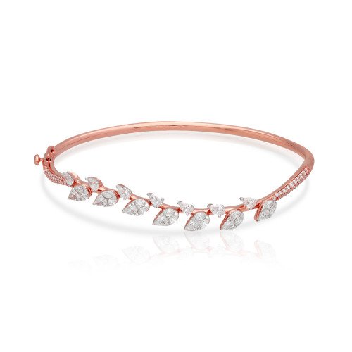 Ethereal Vine Diamond Bangle